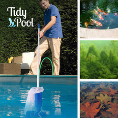 TIDYPOOL ™ - ASPIRADOR SUBACUÁTICO PARA PISCINAS