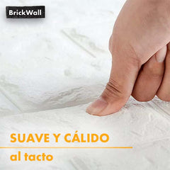 BRICKWALL® - PAPELES PINTADOS AUTOADHESIVOS 3D