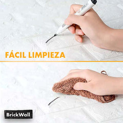 BRICKWALL® - PAPELES PINTADOS AUTOADHESIVOS 3D