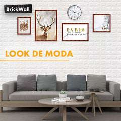 BRICKWALL® - PAPELES PINTADOS AUTOADHESIVOS 3D