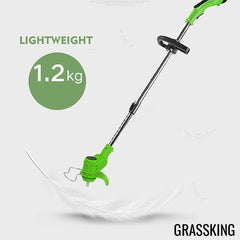 GRASSKING™ - CORTADORA DE CÉSPED INALÁMBRICA