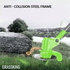 GRASSKING™ - CORTADORA DE CÉSPED INALÁMBRICA