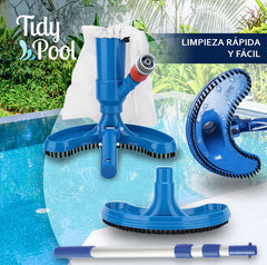 TIDYPOOL ™ - ASPIRADOR SUBACUÁTICO PARA PISCINAS